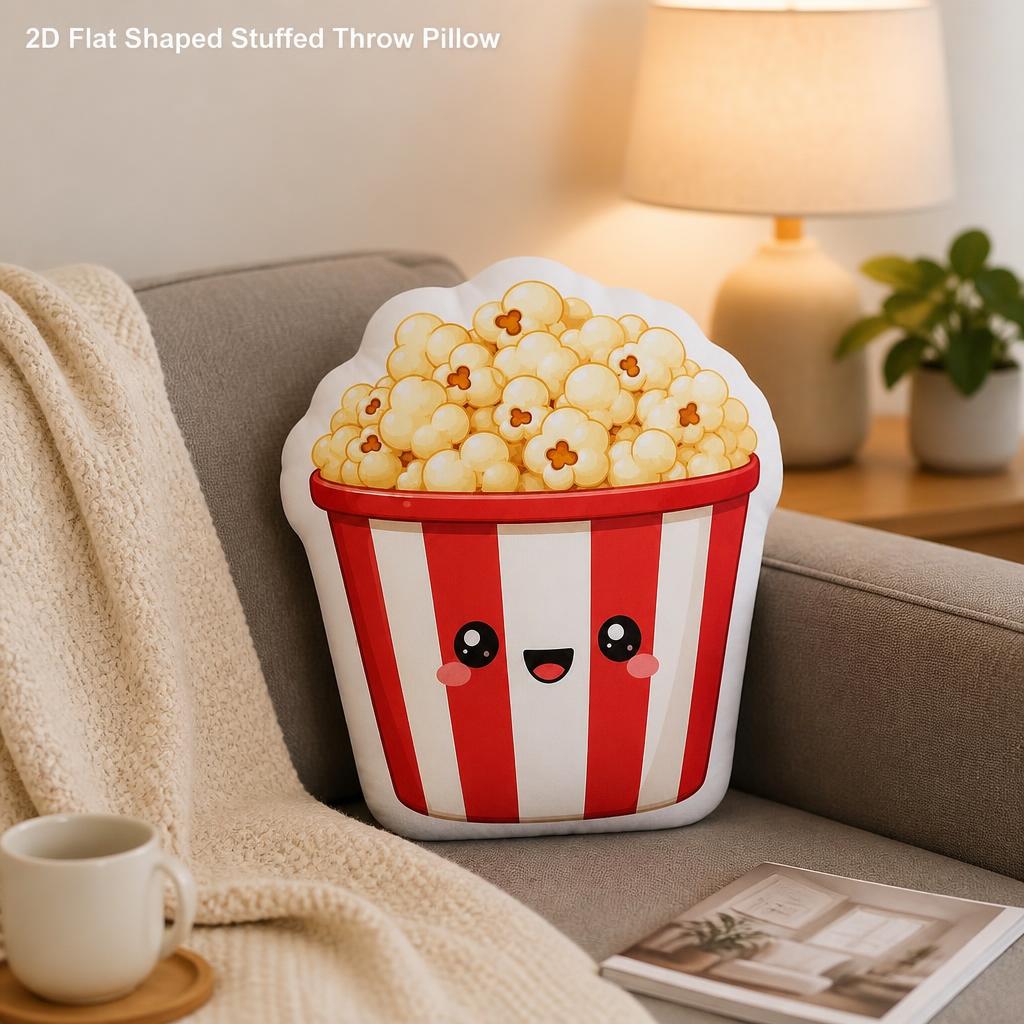 وسادة قطيفة لطيفة على شكل وجبة - مراجعة Home Cinema Food وسعره
