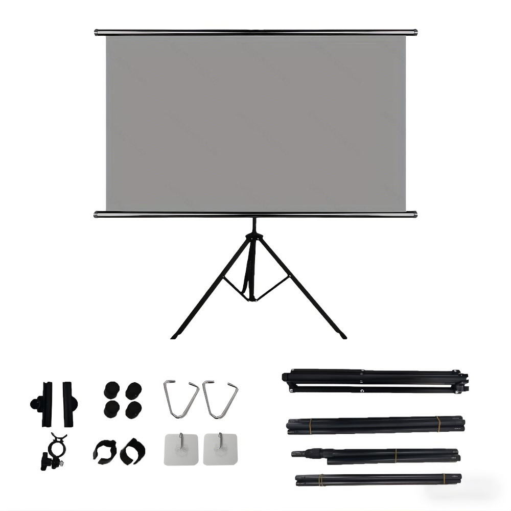 شاشة عرض XIAOHUI مع حامل معدني - مراجعة Home Cinema Rack وسعره