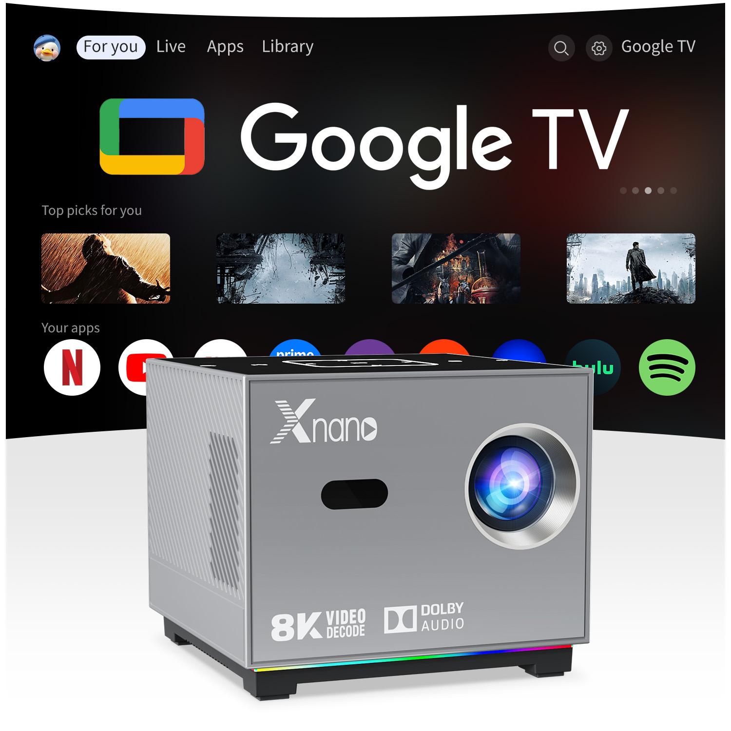 Xnano محمولة بروجيكتور ذكي الأ - مراجعة Home Cinema Rack وسعره