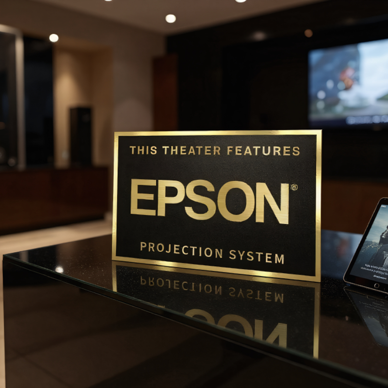لافتة سينما منزلية بتصميم عتيق - مراجعة Home Cinema Room Accessories وسعره