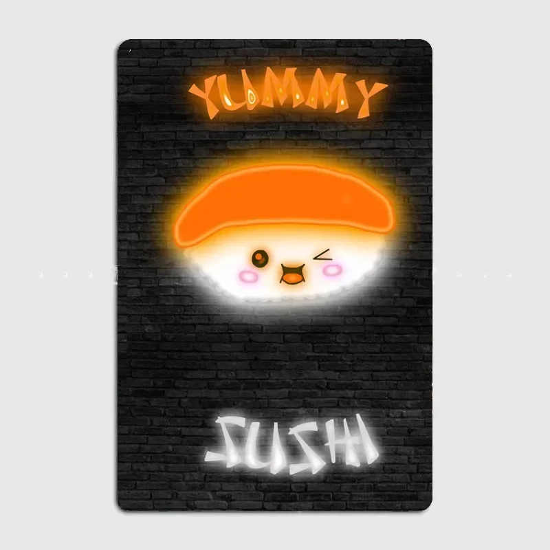 YUMMY SUSHI الغذاء النيون تسجي - مراجعة Home Cinema Food وسعره