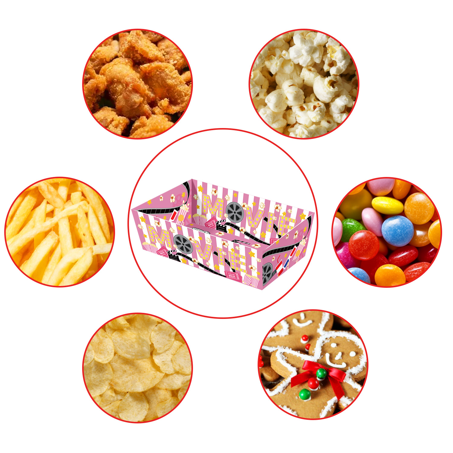 صواني ورقية للاستخدام مرة واحد - مراجعة Home Cinema Food وسعره