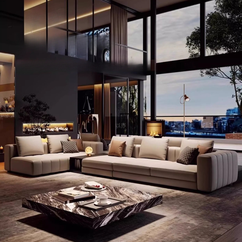 أرائك جلدية أصلية إيطالية بسيط - مراجعة Home Cinema Room Accessories وسعره