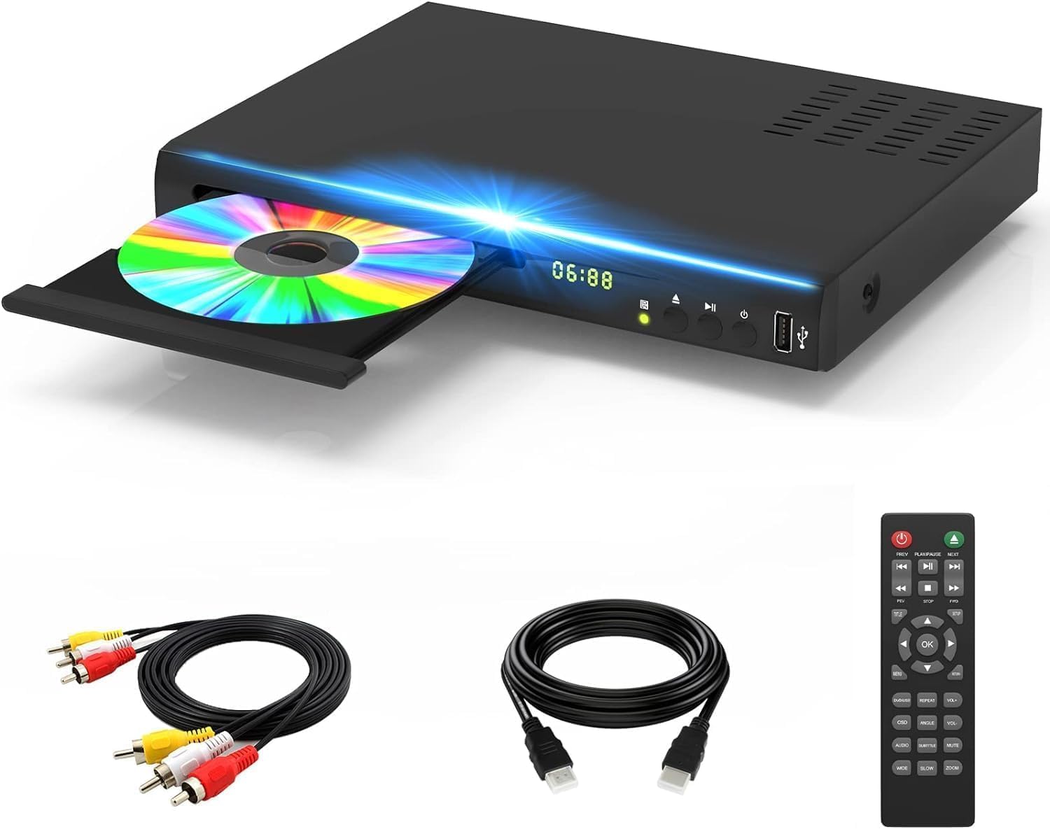 مشغل أقراص بلو-راي DVD للمسرح  - مراجعة Home Cinema Rack وسعره
