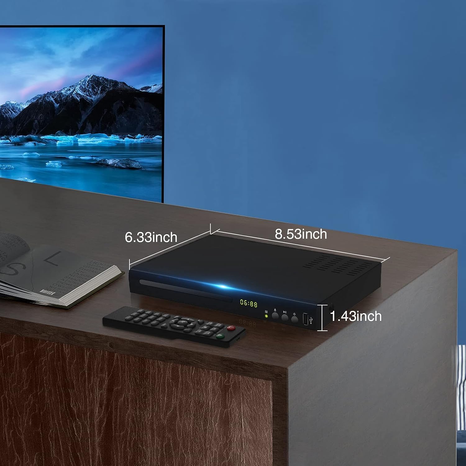 مشغل أقراص بلو-راي DVD للمسرح  - مراجعة Home Cinema Rack وسعره